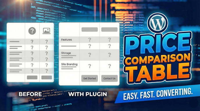 Price Comparison Tables - Free WordPress Plugin